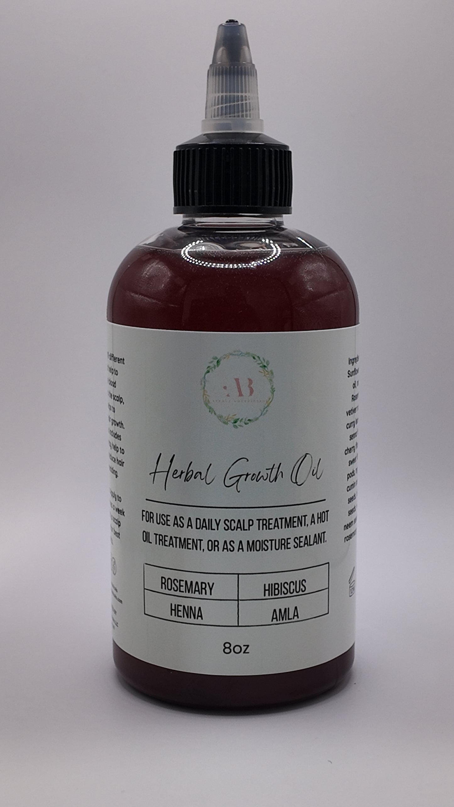 Herbal Growth Oil (8oz)