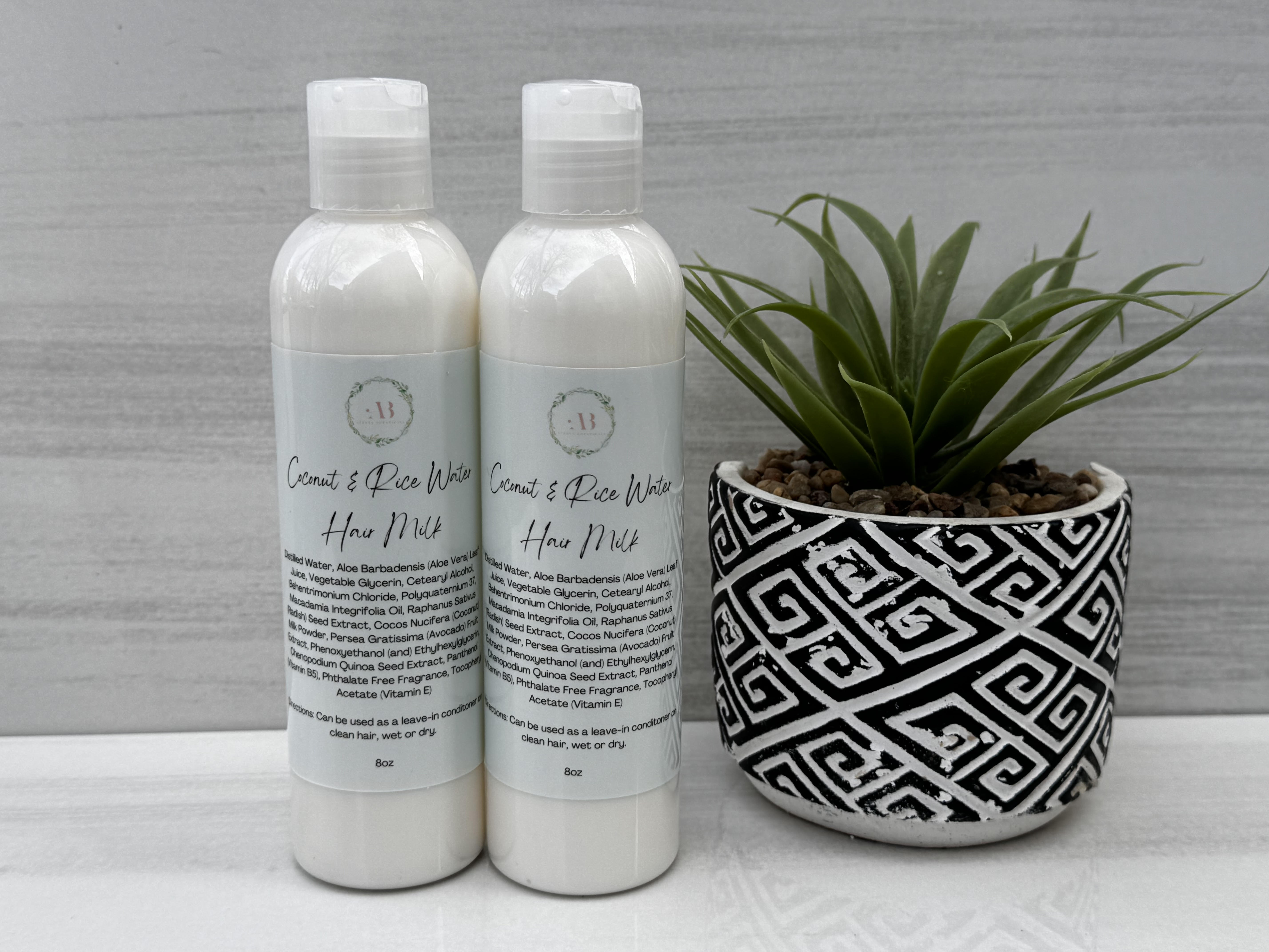 Coconut & Rice Water Hair Milk Ayurva Botanicals