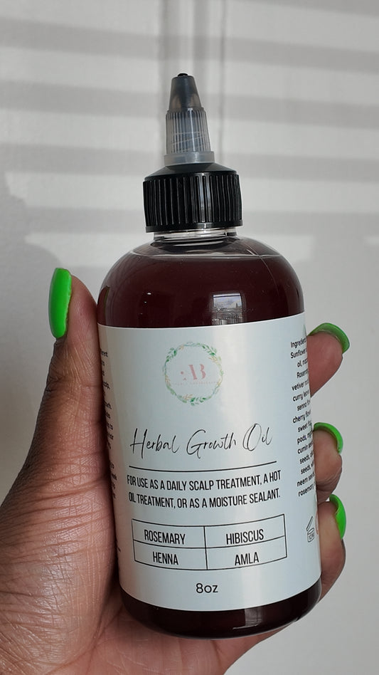 Herbal Growth Oil (8oz)