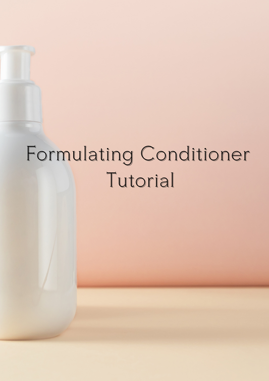Formulating Conditioner Tutorial